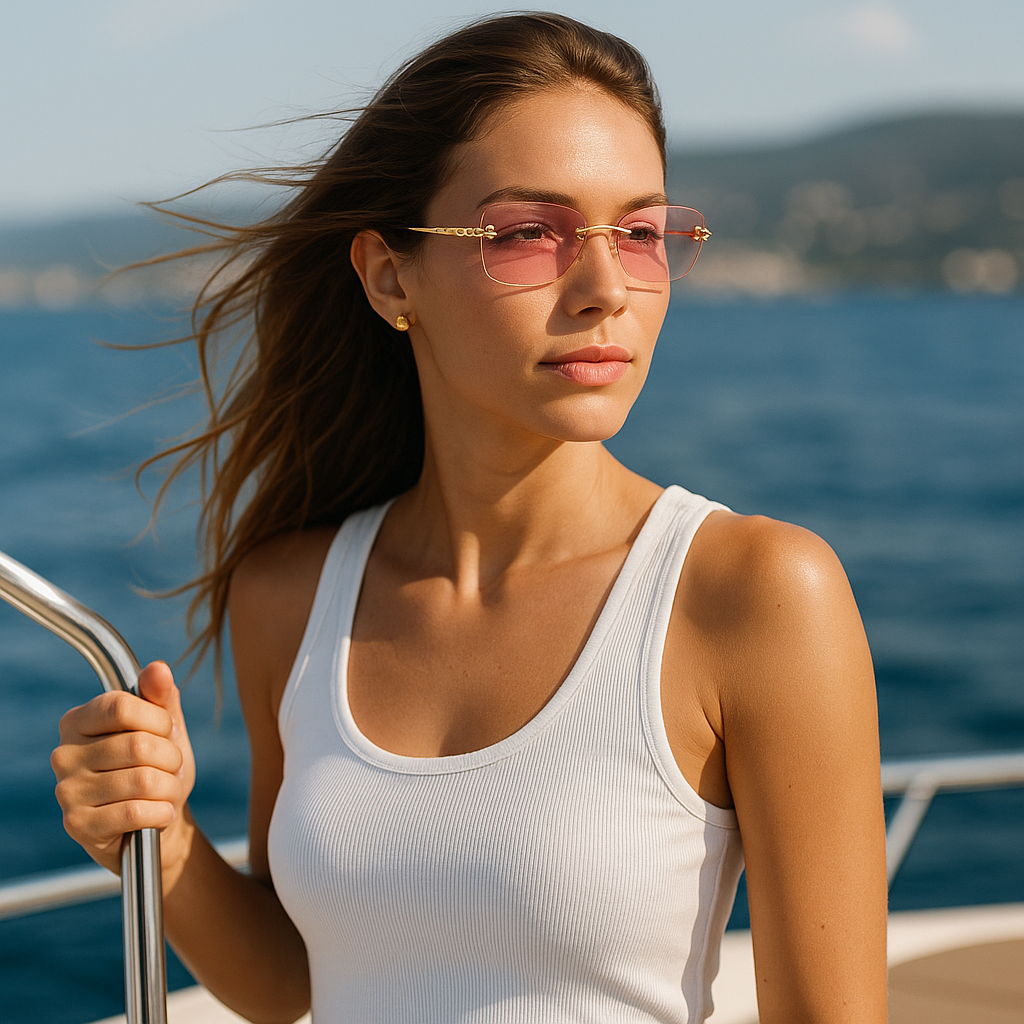 EdgeBare Diamond Accent Frames