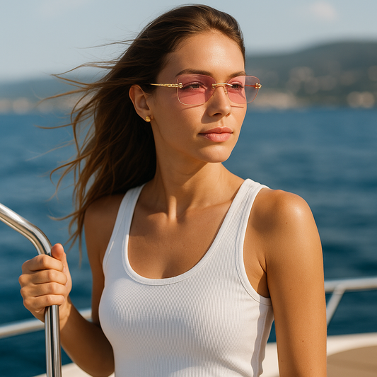 EdgeBare Diamond Accent Frames